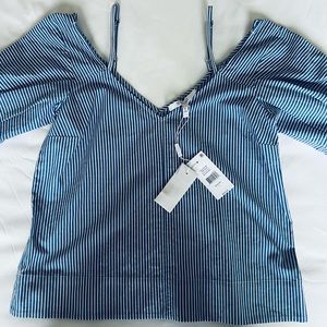 Derek Lam 10 Crosby Off the Shoulder Top